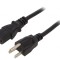 Cablu Alimentare 2m Negru 3x0.75mm2 IEC C13 JIS 8303 7A