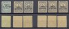 ROMANIA 1915 lot 6 valori supratipar TIMBRU DE AJUTOR pe mărci poștale Taxa de Plata nestampilate MNH, Istorie, Nestampilat