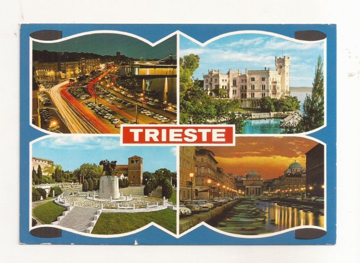 FA69-Carte Postala- ITALIA- Trieste, circulata 1977