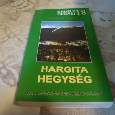 Erdely Hegyei nr 18 - Hargita Hegyseg - 2002 - in maghiara - cu harta
