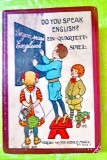 G222-I-Sa invatam Engleza-Carti de Joc vechi interbelice Germania 48 bucati.