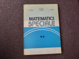 Matematici Speciale Vol. Ii - I. Gh. Sabac P. Cocarlan O. Stanasila,RF22/4