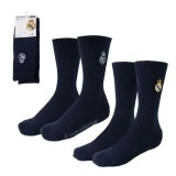 2pack ponožek REAL MADRID Long black - 43/46