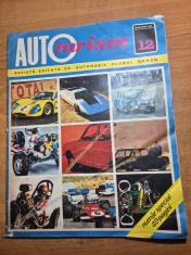 revista autoturism - decembrie 1972 - ilie nastase ,aro la TIB , dacia 1300 prezentare