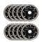 Disc diamantat turbo subtire, placi ceramice, taiere umeda si uscata, set 10 buc, 115 mm/22.23 mm, Richmann Exclusive