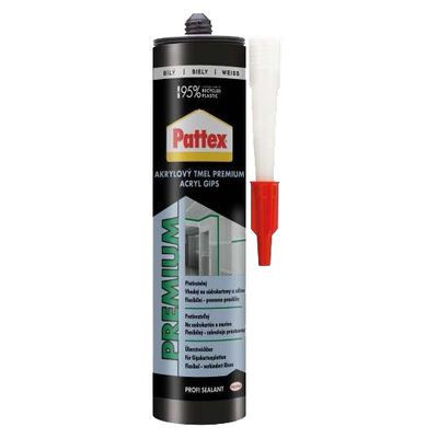 Pattex Premium Acrylic Sealant, alb, 280 ml foto