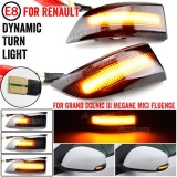 Cumpara ieftin Semnalizari Oglinda Dinamice Fumurii LED Renault Megane 3 Scenic Laguna Fluence Latitude
