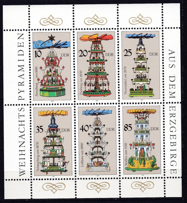DB1 DDR Craciun MS MNH