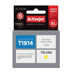 Cartus compatibil T1814 yellow pentru Epson C13T18144010, Premium Activejet, Garantie 5 ani