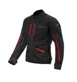 Cumpara ieftin Geaca (jacheta) motociclete barbati ADV/Touring Seventy all season/iarna model SD-JT67 Tanami culoare: negru/rosu, M