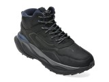 Ghete CLARKS negre, PACTRHW, din piele naturala