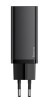 INCARCATOR retea Baseus GaN2 Lite, Quick Charge 65W, 1 x USB 5V/3A, 1 x USB Type-C 5V/3A, negru &quot;CCGAN2L-B01&quot; (timbru verde 0.18 lei) - 6953156232938