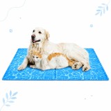 Cumpara ieftin Covoras racire pentru animale de companie XL, impermeabil, 70x100cm, albastru, auto-racire, rezistent zgarieturi