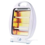 Radiator incalzitor cu quartz, putere 800W, cu termostat si indicator luminos de functionare, 2 trepte de putere, grila de siguranta, cu 2 elementi, m