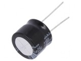 Condensator electrolitic THT 2200uF 25V &Oslash;18x15mm &plusmn;20%