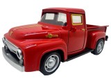 Macheta metal camioneta rosie cu resort 1/32