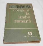 Carte de colectie anul 1971 CORIJENT LA LIMBA ROMANA - Ion Minulescu