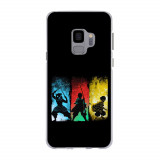 Husa compatibila cu Samsung Galaxy S9 Silicon Gel Tpu Model Demon Slayer Team