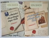 AMINTIRI DIN PRIBEGIA DUPA 1848 , VOLUMELE I - II de ION GHICA , 2025
