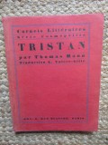 Carnets Litteraires Serie Cosmopolite Tristan Thomas Mann Editura Kra Brosata Buna Carti Franceza