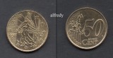 FRANTA 2002, 50 euro centi