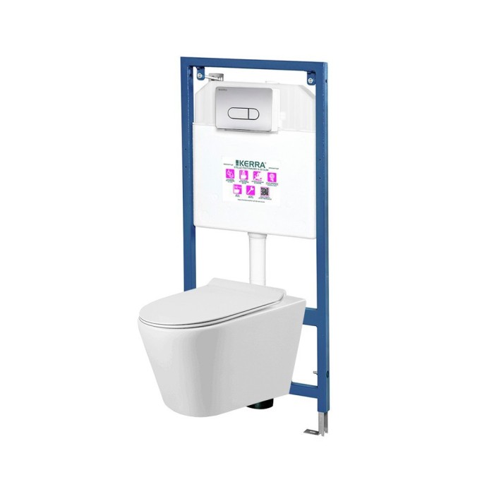 Set rezervor WC montat pe perete Ride