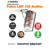 Scara modulara metalica, Model LMF 120 Antifoc Fakro