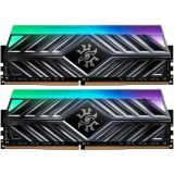 Memorie ADATA XPG Spectrix D41 Tungsten Grey RGB 32GB DDR4 3600MHz CL18 Dual Channel Kit, A-data