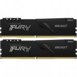 Memorie RAM Kingston Fury Beast, 16 GB DDR4, 3200 Mhz, Kit doua placute