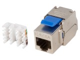 Modul RJ45 LANBERG Cat 6a Argintiu KSFA-3000 pentru Cablu RJ45 -10&divide;60&deg;C 57V