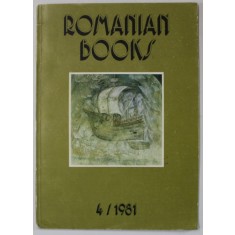 ROMANIAN BOOKS , MAGAZINE , No. 4 / 1981