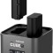 Incarcator Dual Baterii Nikon si AA Hahnel Procube 2 Twin Charger Nikon