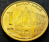 Cumpara ieftin Moneda 1 DINAR - SEBIA, anul 2018 * cod 401 A = A.UNC, Europa