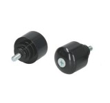 Set capete ghidon (contragreutati) negre - Honda CB 600 Hornet (98-08) - CB 900 Hornet - CBR 600 F (00-07) - CBR 1000 RR (04-07)