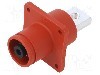 Conector alimentare DC, 1,5kV, 1 pini, seria ES-350A, {{Dimensiune pin}}. DEGSON ELECTRONICS - ESS-350A-120-B/S-RD-00