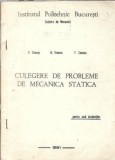 Culegere de probleme de macanica statica - V. Ceausu