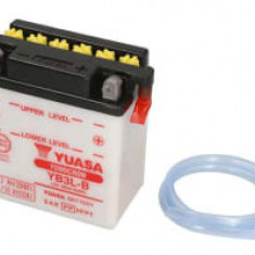 Baterie Acid/Starting YUASA 12V 3,2Ah 30A R+ Maintenance 99x57x111mm Dry charged without acid required quantity of electrolyte 0,24l YB3L-B fits: YAMA