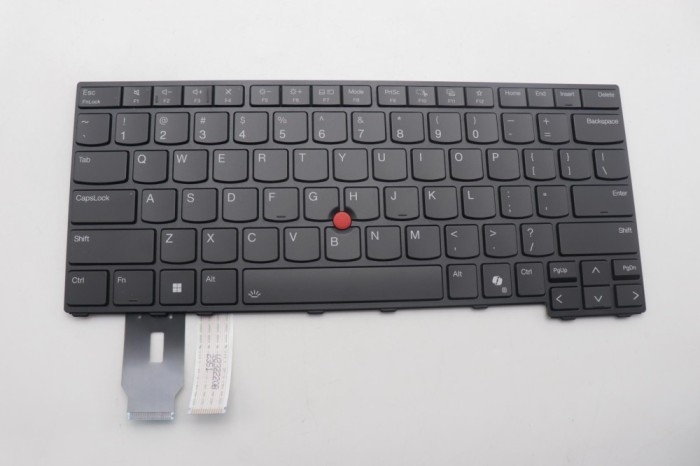 Tastatura Laptop, Lenovo, ThinkPad L14 Gen 5 Type 21L1, 21L2, 21L5, 21L6, iluminata, neagra, layout US