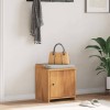 VidaXL Bancă pentru hol &bdquo;SANDNES&rdquo; 45x40x50 cm din lemn masiv de pin 4010448