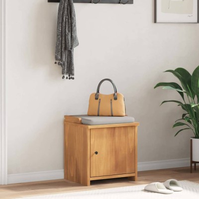 vidaXL Bancă pentru hol &amp;bdquo;SANDNES&amp;rdquo; 45x40x50 cm din lemn masiv de pin 4010448 foto
