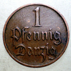 F.203 DANZIG 1 PFENNIG 1929