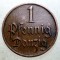 F.203 DANZIG 1 PFENNIG 1929