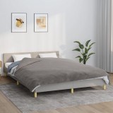 VidaXL Pătură grea cu husă, gri, 200x220 cm, 13 kg, material textil