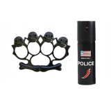 Cumpara ieftin Set box si spray paralizant chili DEPOX&reg;, Negru, 12 cm/60 ml