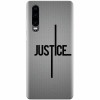 Husa silicon pentru Huawei P30, Amir Justice Minimalistic Nubheebuccus Text