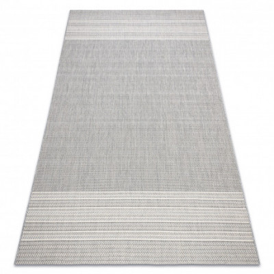 Covor sisal Flat 48829637 spic gri, 200x290 cm foto