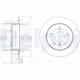 DELPHI BG3910C Disc frana