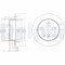 DELPHI BG3910C Disc frana