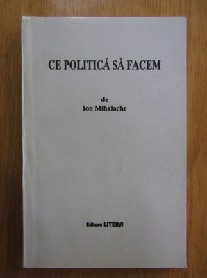 Ion Mihalache - Ce politica sa facem (1995) foto