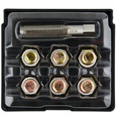 Kit pentru reparare filet busoane ulei Yato YT-17571, M13x1.5mm, 7 piese